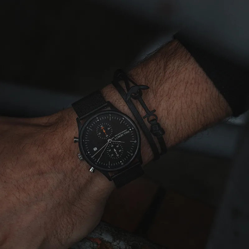 PAUL HEWITT Quartzuhren | Sets>All Black Bundle