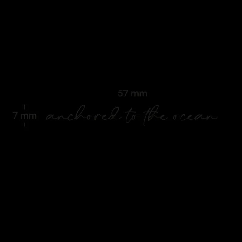 PAUL HEWITT Tattoo Medium | Tattoo Medium>anchored to the ocean Tattoo