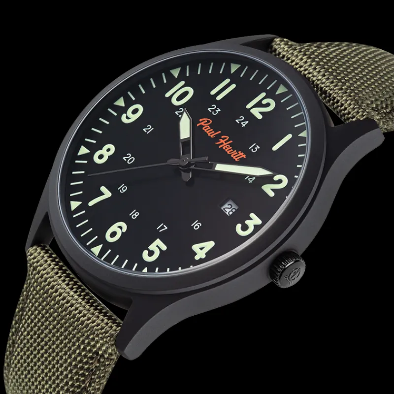 PAUL HEWITT Quartzuhren>Captain's Field Watch