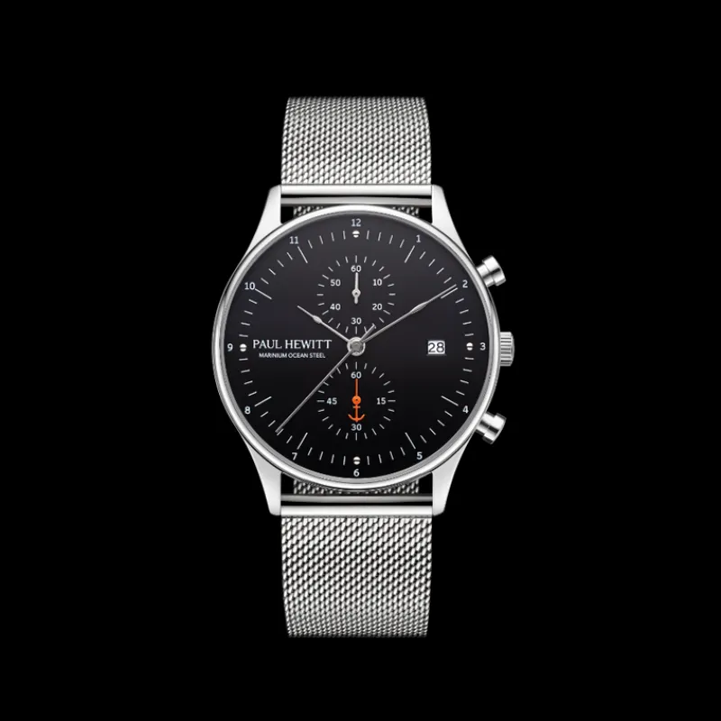 PAUL HEWITT Gravierbare Uhren | Quartzuhren>Chrono Quartz Uhr