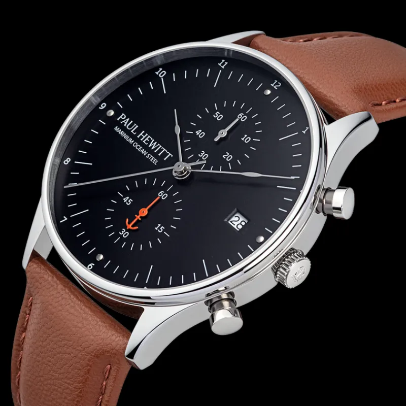 PAUL HEWITT Gravierbare Uhren | Quartzuhren>Chrono Quartz Uhr