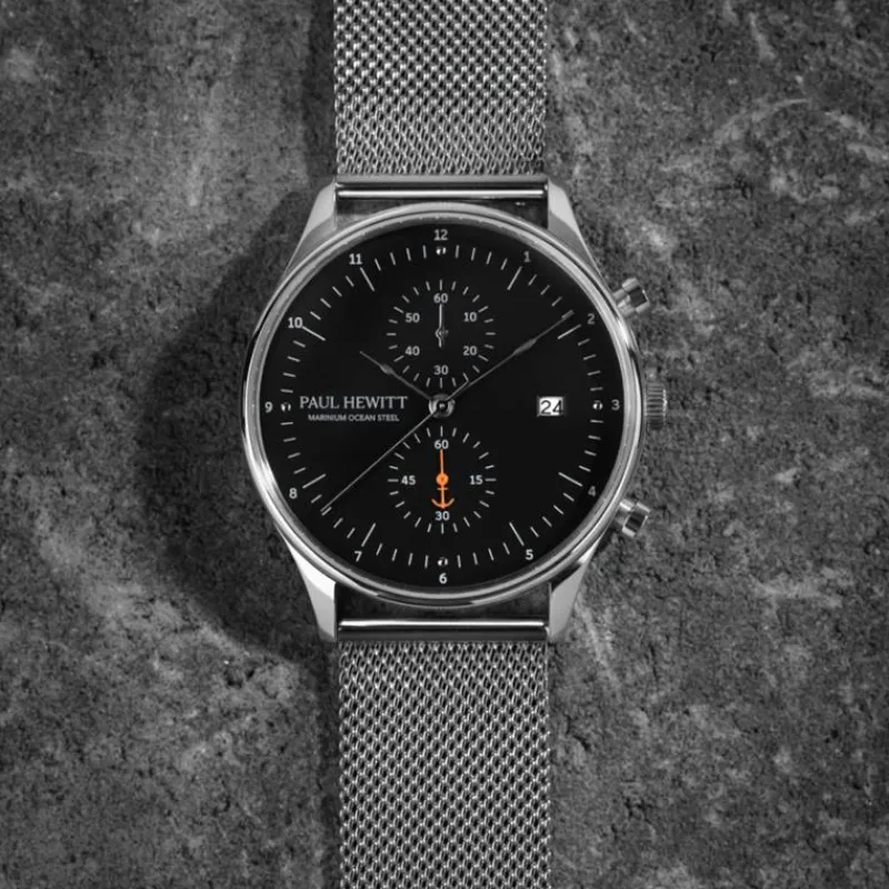 PAUL HEWITT Gravierbare Uhren | Quartzuhren>Chrono Quartz Uhr
