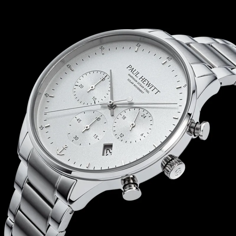 PAUL HEWITT Gravierbare Uhren | Solaruhren>Chrono Uhr