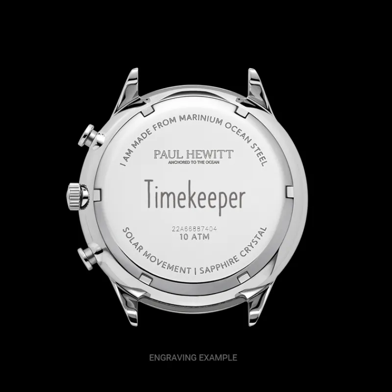 PAUL HEWITT Gravierbare Uhren | Solaruhren>Chrono Uhr