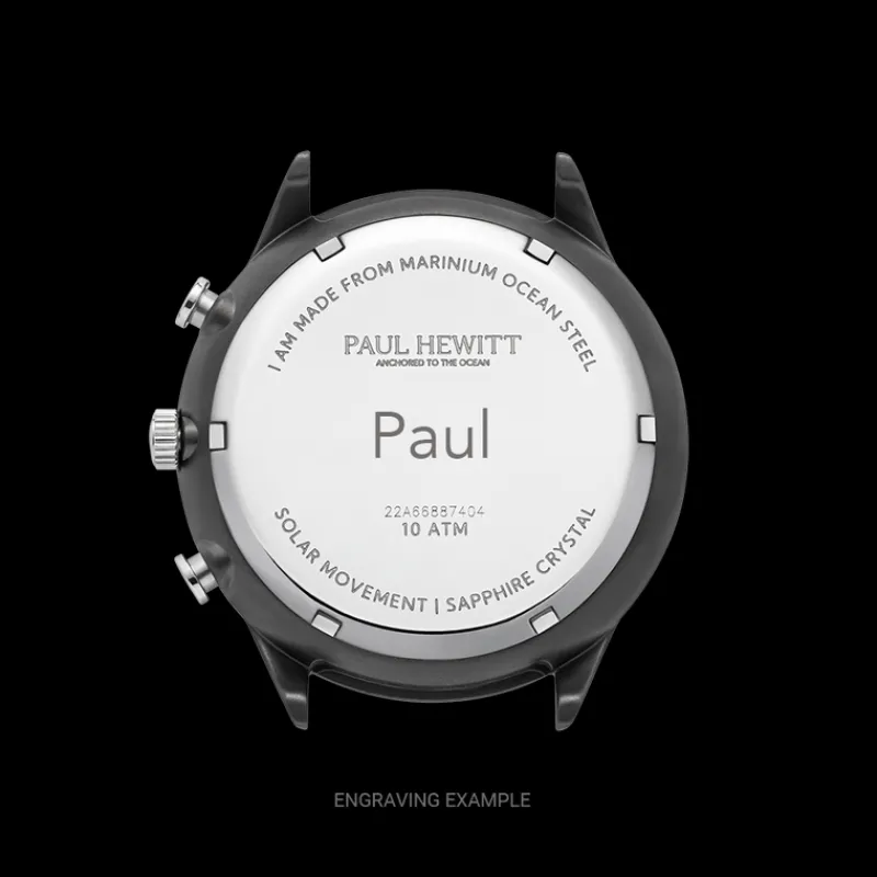 PAUL HEWITT Gravierbare Uhren | Solaruhren>Chrono Uhr