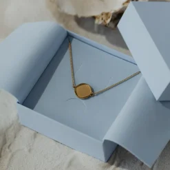 PAUL HEWITT Armbänder Mit Gravur | Schmuck Mit Gravur>Engravable Coin Armkette