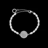PAUL HEWITT Armbänder Mit Gravur | Perlenarmbänder>Engravable Coin Pearl Armkette