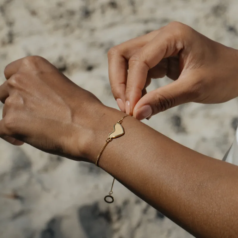 PAUL HEWITT Armbänder Mit Gravur | Schmuck Mit Gravur>Engravable Heart Armkette