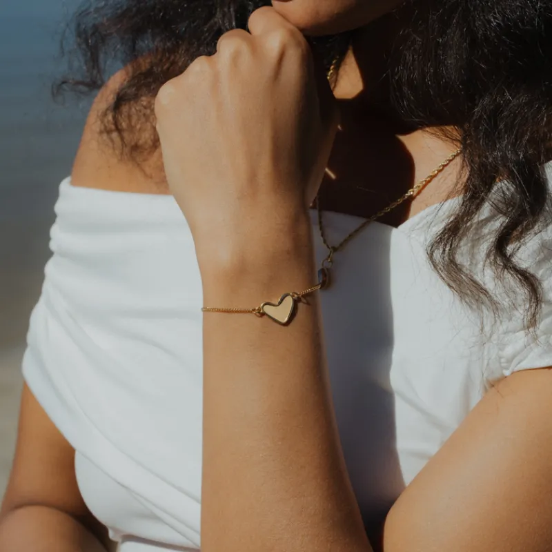 PAUL HEWITT Armbänder Mit Gravur | Schmuck Mit Gravur>Engravable Heart Armkette