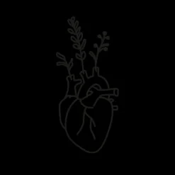 PAUL HEWITT Tattoo Medium | Tattoo Medium>Flower Heart Tattoo