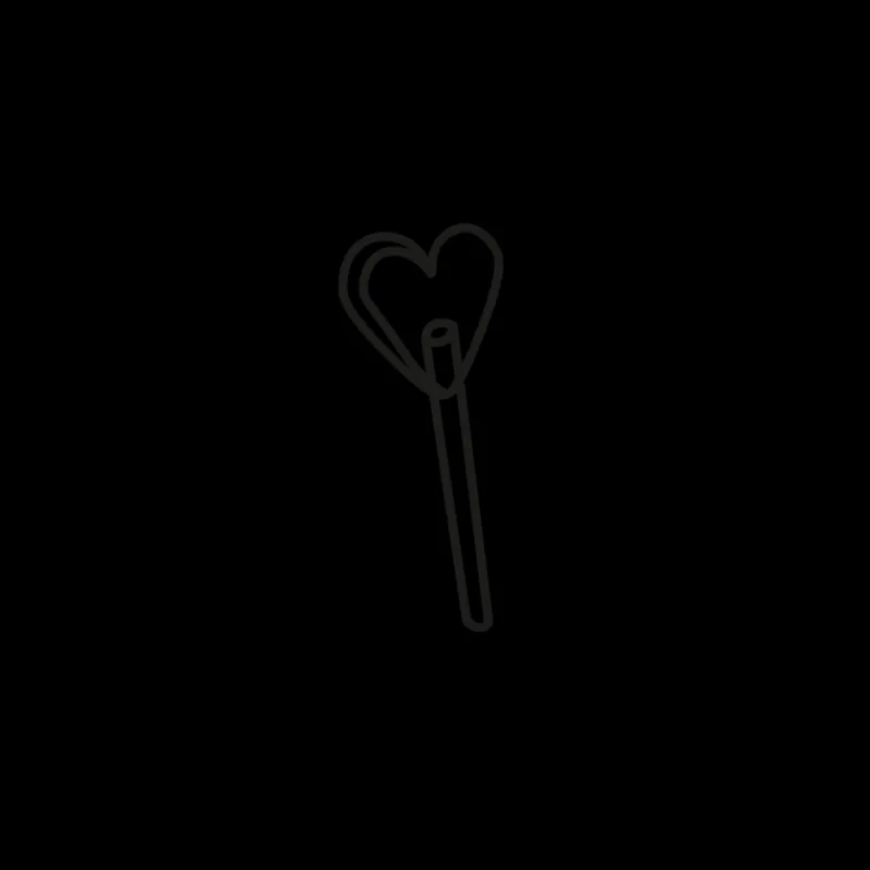 PAUL HEWITT Tattoo Small | Tattoo Small>Heart Lollipop Tattoo