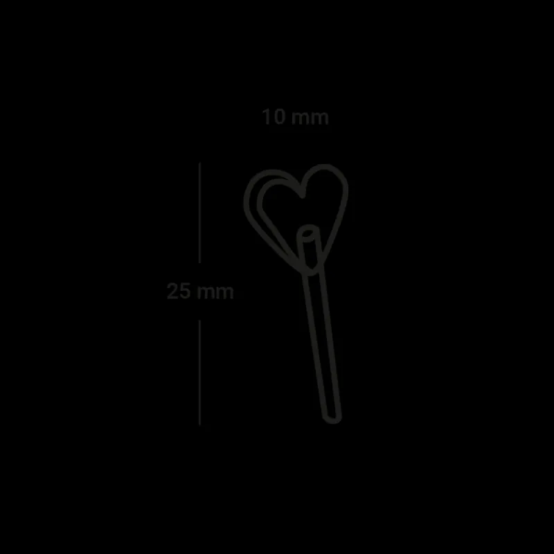 PAUL HEWITT Tattoo Small | Tattoo Small>Heart Lollipop Tattoo