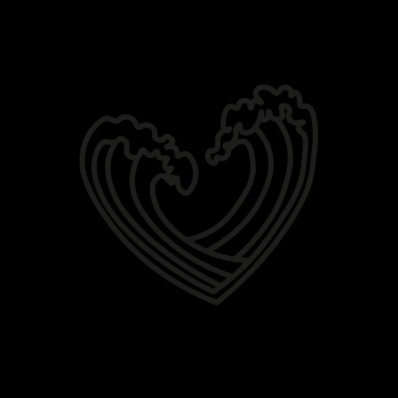 PAUL HEWITT Tattoo Medium | Tattoo Medium>Heart Wave Tattoo