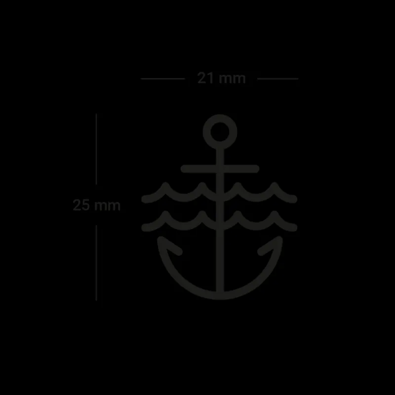 PAUL HEWITT Tattoo Small | Tattoo Small>Men's Anchor Tattoo
