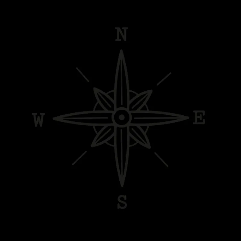 PAUL HEWITT Tattoo Medium | Tattoo Medium>Men's Compass Tattoo
