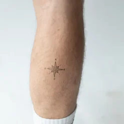 PAUL HEWITT Tattoo Medium | Tattoo Medium>Men's Compass Tattoo