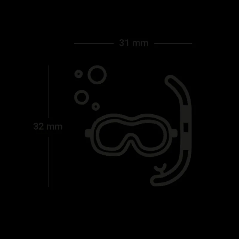 PAUL HEWITT Tattoo Small | Tattoo Small>Men's Diver Tattoo