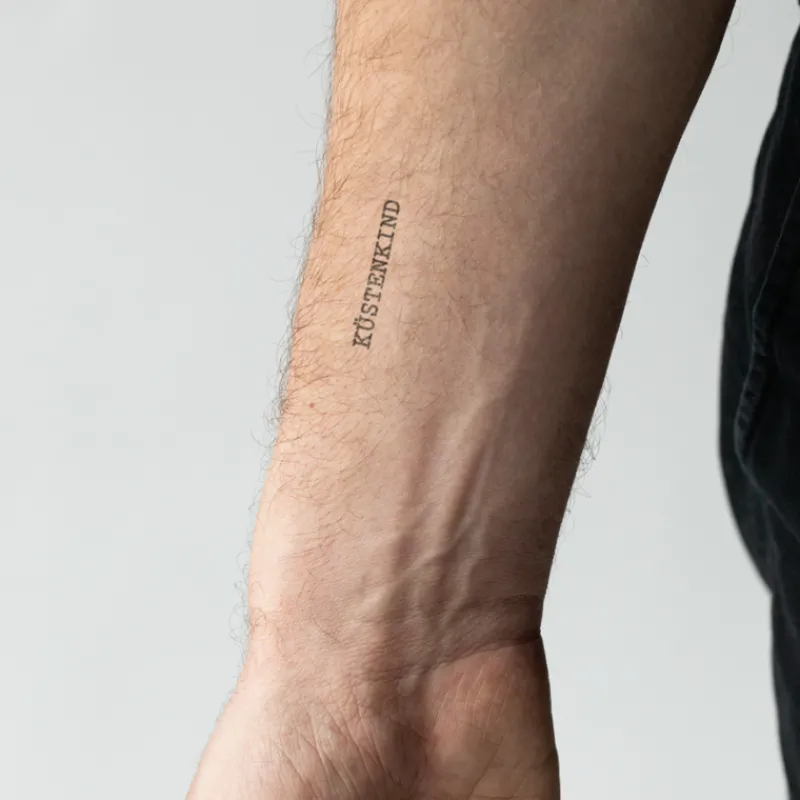 PAUL HEWITT Tattoo Medium | Tattoo Medium>Men's KÜSTENKIND Tattoo