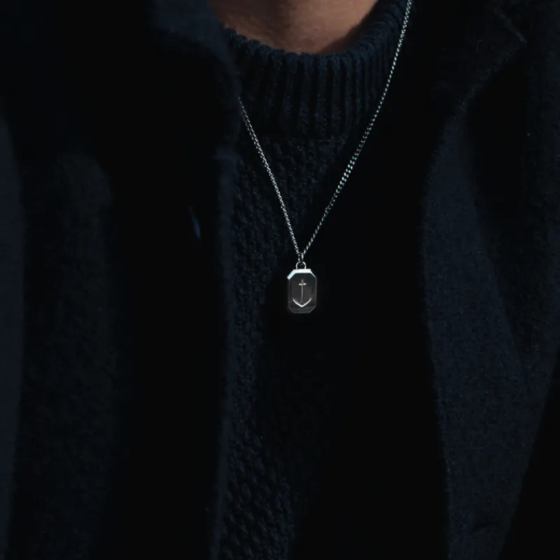 PAUL HEWITT Halsketten>Men's Octagonal Anchor Halskette