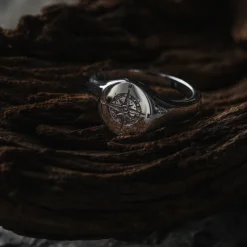 PAUL HEWITT Ringe>Men's Signet Windrose Ring