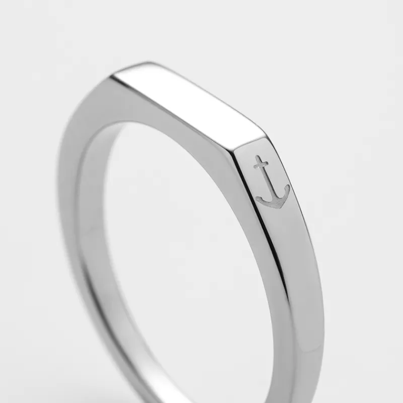 PAUL HEWITT Ringe>Men's Slim Signet Ring