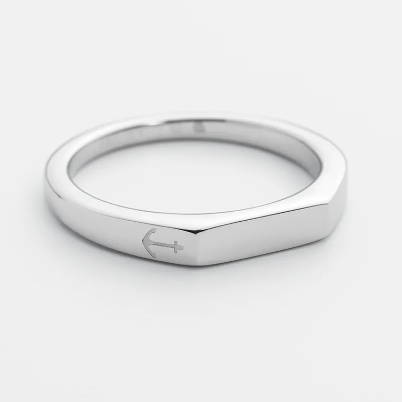 PAUL HEWITT Ringe>Men's Slim Signet Ring