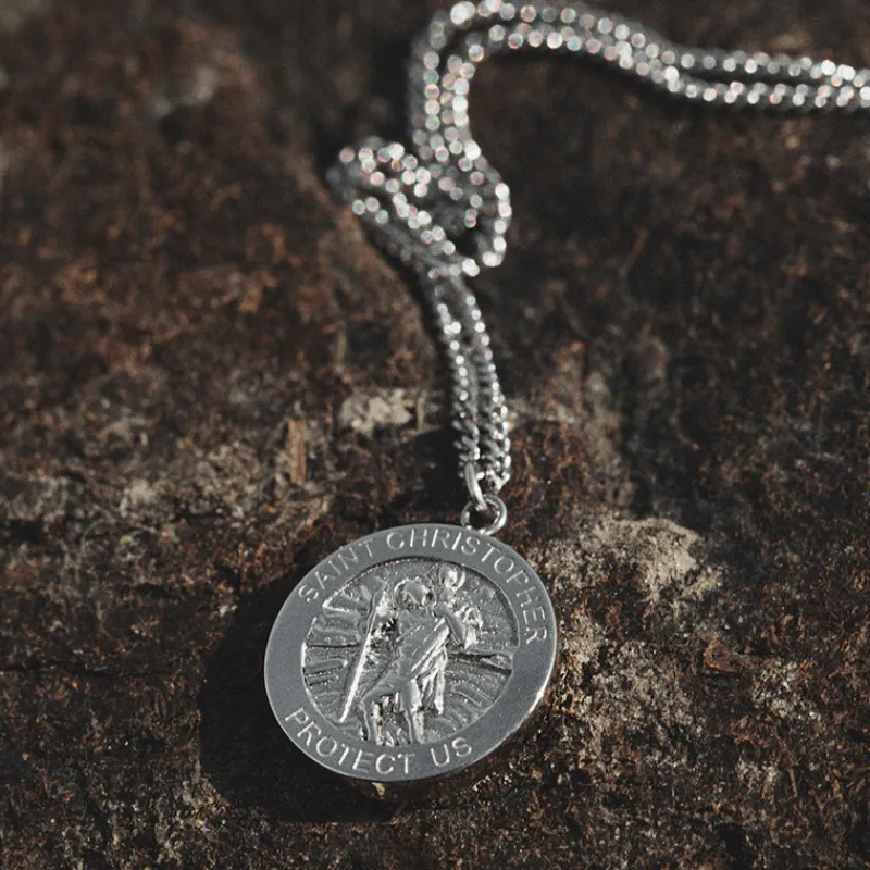 PAUL HEWITT Halsketten>Men's St. Christopher Halskette