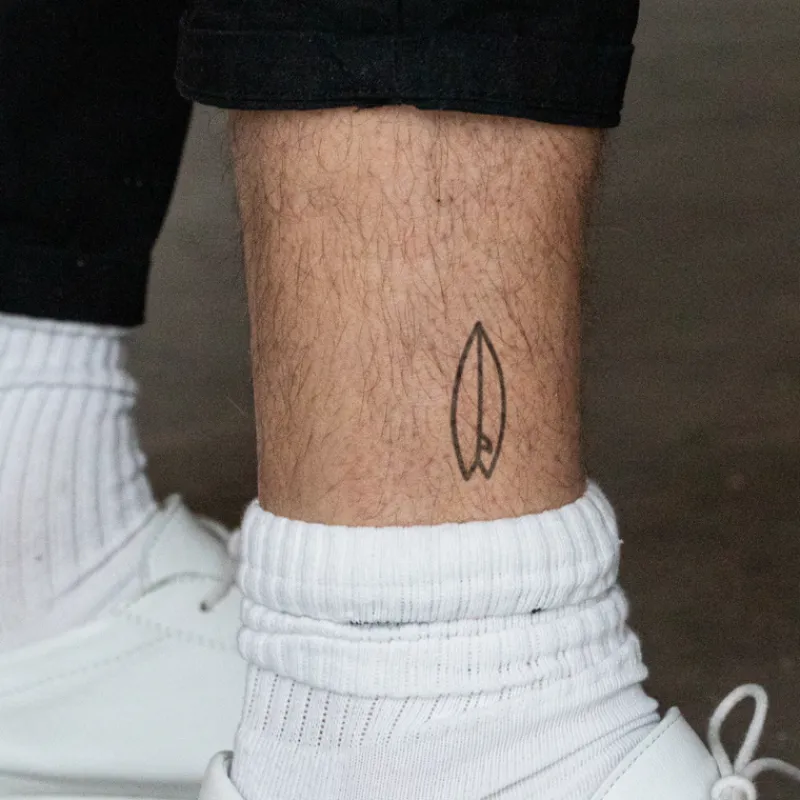 PAUL HEWITT Tattoo Medium | Tattoo Medium>Men's Surfboard Tattoo