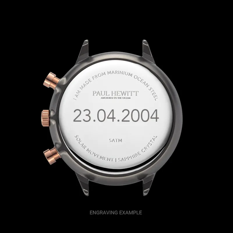 PAUL HEWITT Gravierbare Uhren | Solaruhren>Oceanpulse Uhr