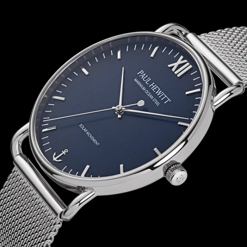 PAUL HEWITT Gravierbare Uhren | Solaruhren>Sailor 39 mm Uhr