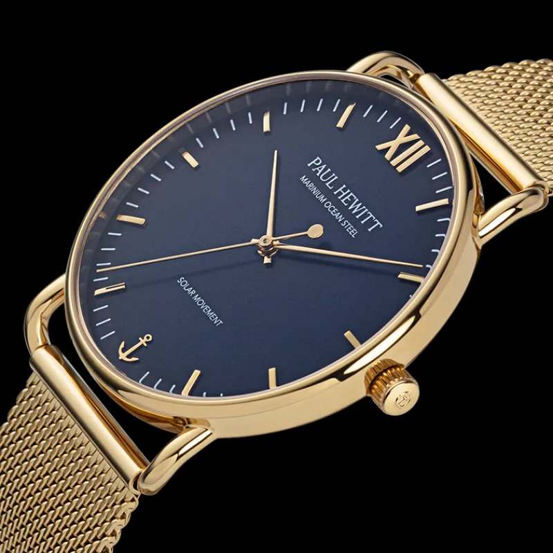 PAUL HEWITT Gravierbare Uhren | Solaruhren>Sailor 39 mm Uhr