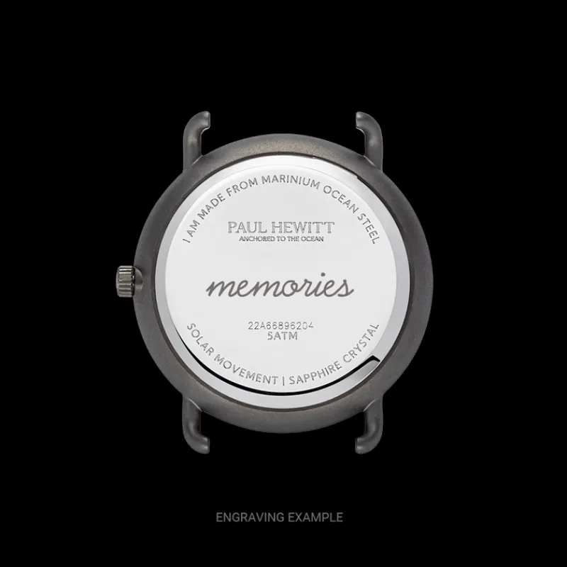 PAUL HEWITT Gravierbare Uhren | Solaruhren>Sailor 33 mm Uhr