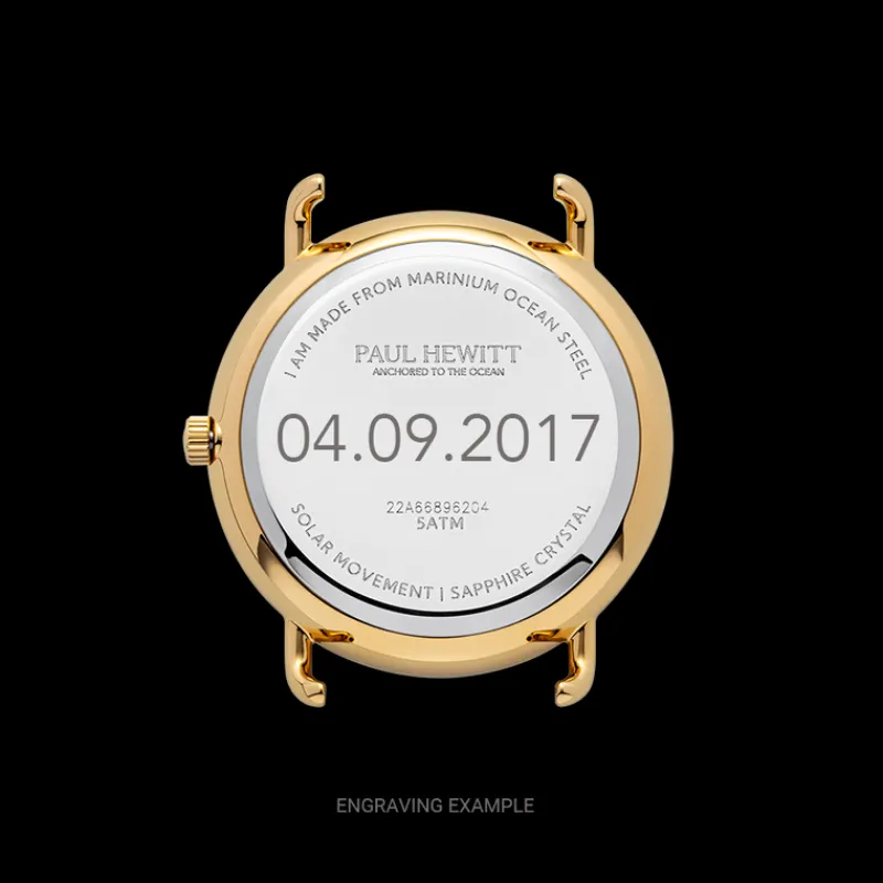 PAUL HEWITT Gravierbare Uhren | Solaruhren>Sailor 33 mm Uhr
