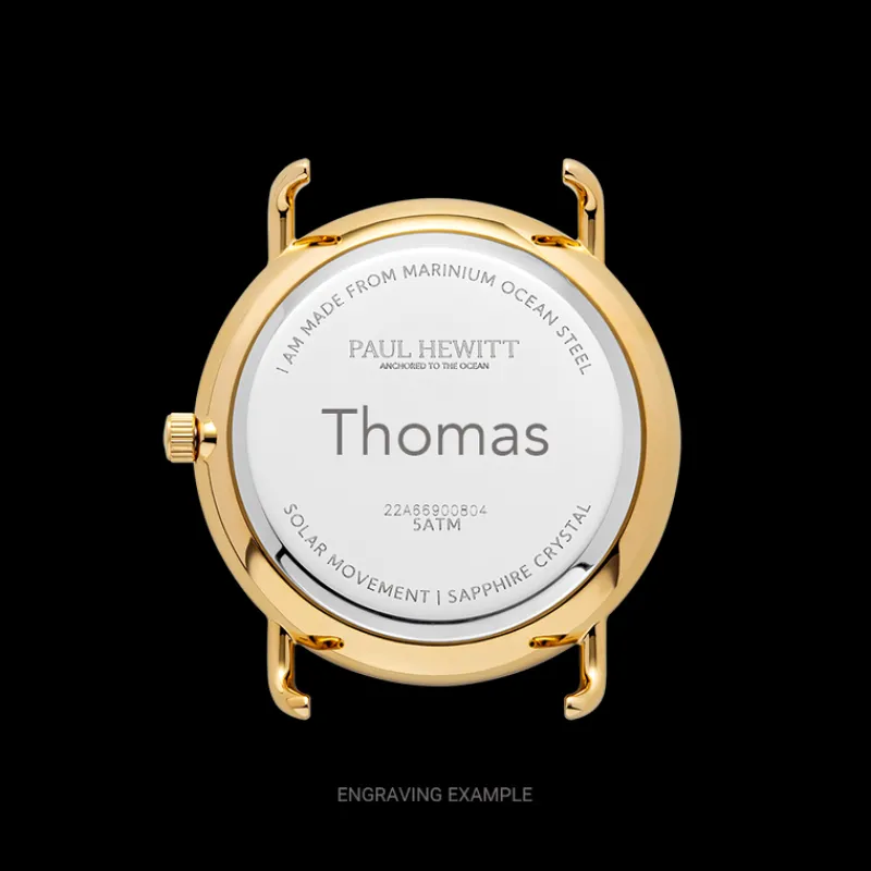 PAUL HEWITT Gravierbare Uhren | Solaruhren>Sailor 39 mm Uhr