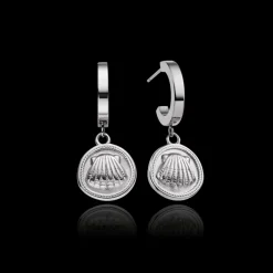 PAUL HEWITT Ohrringe>Scallop Coin Ohrring