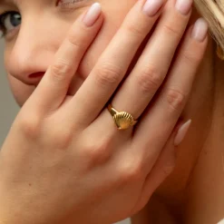 PAUL HEWITT Ringe>Scallop Ring