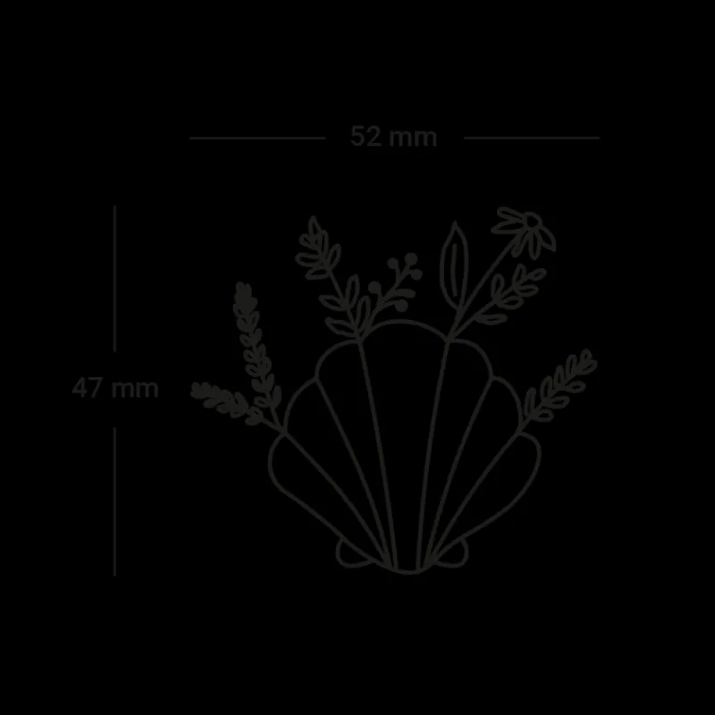 PAUL HEWITT Tattoo Medium | Tattoo Medium>Scallop Sea Flower Tattoo