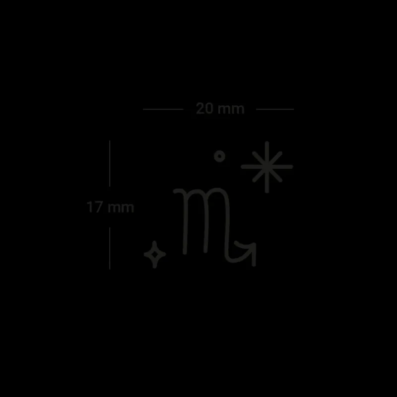PAUL HEWITT Tattoo Small | Tattoo Small>Scorpio Tattoo