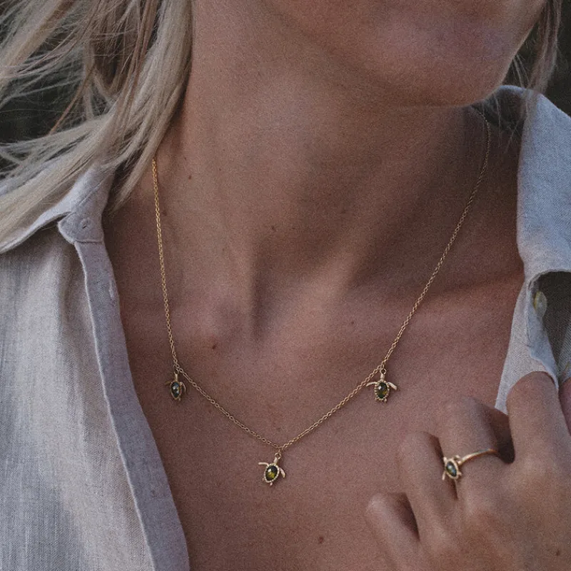 PAUL HEWITT Ohrringe | Halsketten>Set Turtle