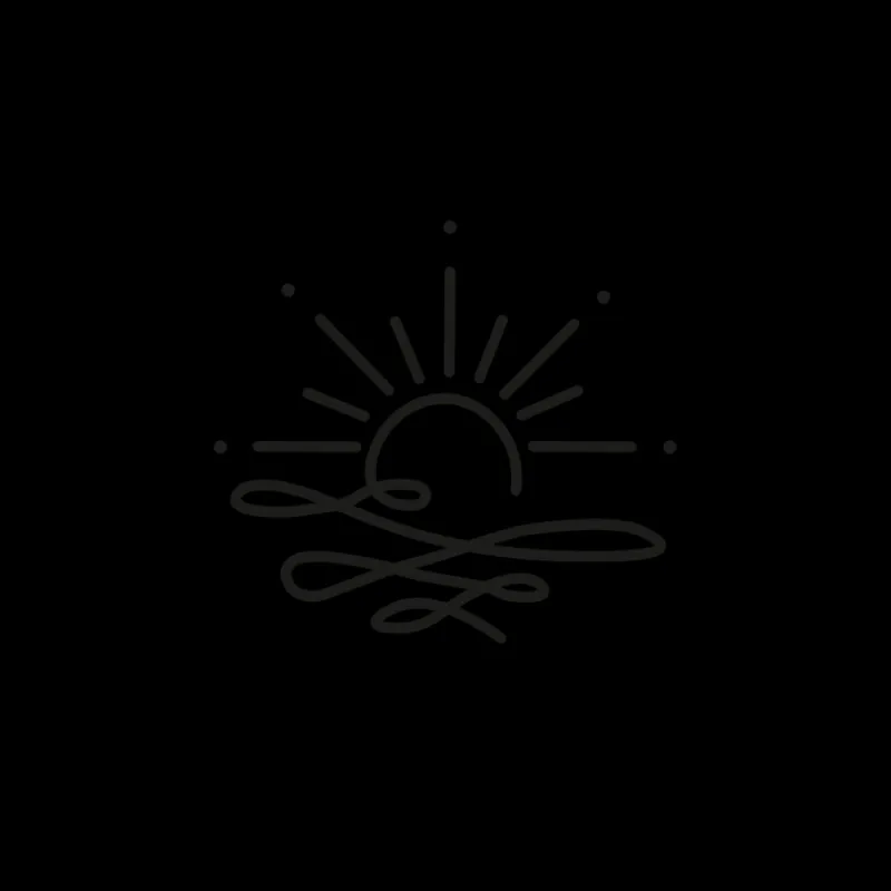 PAUL HEWITT Tattoo Small | Tattoo Small>Sun & Ocean Tattoo