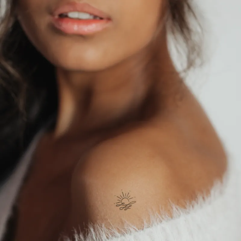 PAUL HEWITT Tattoo Small | Tattoo Small>Sun & Ocean Tattoo