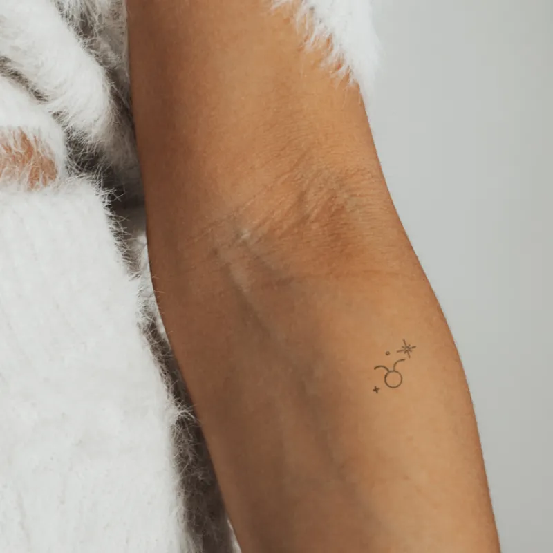PAUL HEWITT Tattoo Small | Tattoo Small>Taurus Tattoo