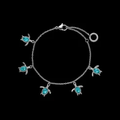 PAUL HEWITT Armbänder Mit Steinen | Armschmuck>Turtle Aquamarine Armkette