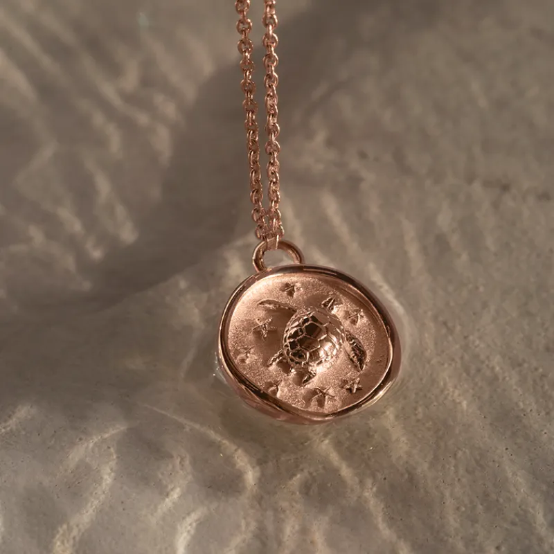 PAUL HEWITT Halsketten>Turtle Coin Halskette