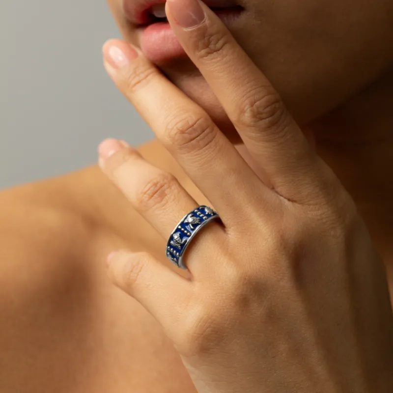 PAUL HEWITT Ringe>Turtle Enamel Ring