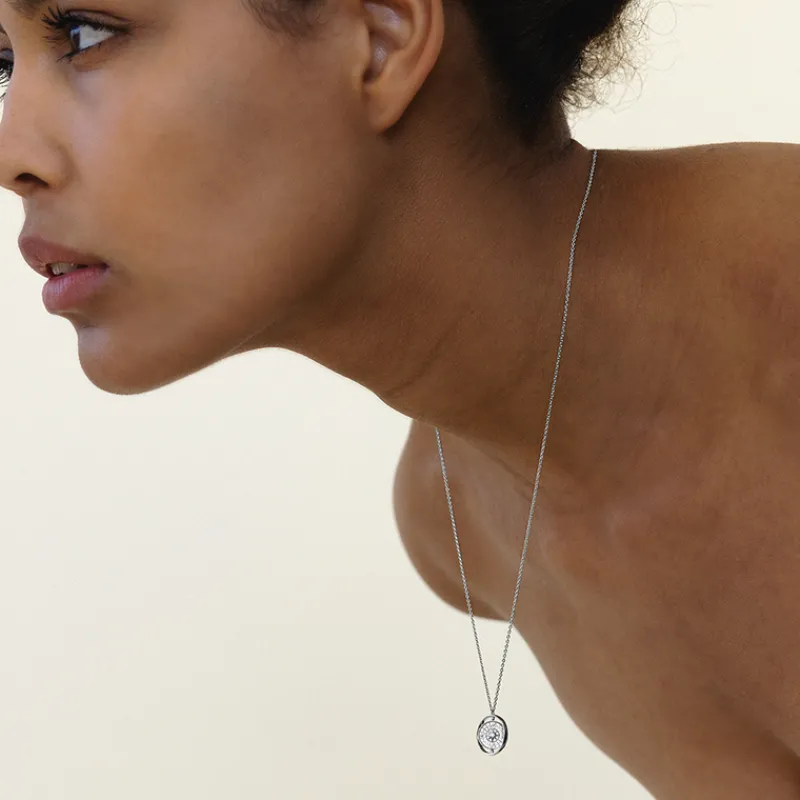 PAUL HEWITT Schmuck Mit Gravur | Halsketten>Windrose Twister Halskette